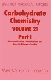 Cover of: Carbohydrate Chemistry by N. R. Williams, N. R. Williams