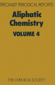 Cover of: Aliphatic Chemistry by A. McKillop, A. McKillop