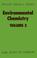 Cover of: Environmental Chemistry