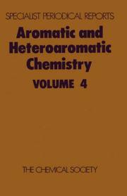 Cover of: Aromatic and Heteroaromatic Chemistry (Specialist Periodical Reports)