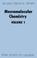 Cover of: Macromolecular Chemistry