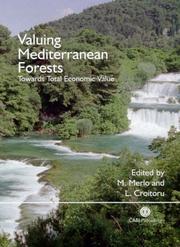 Cover of: Valuing Mediterranean Forests: Towards Total Economic Value (Cabi Publishing)