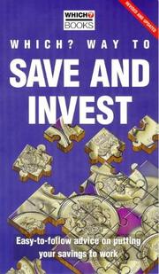 Cover of: "Which?" Way to Save and Invest ("Which?" Guides) by Consumers' Association