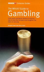 Cover of: "Which?" Guide to Gambling ("Which?" Consumer Guides)