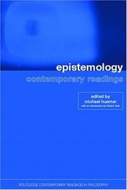 Cover of: Epistemology by Michael Huemer