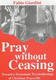 Cover of: Pray Without Ceasing by Fabio Giardini, Fabio Giardini