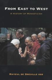 History of Monasticism by Mayeul De Dreuille
