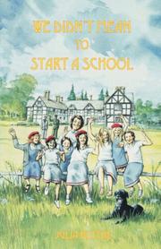 Cover of We Didn't Mean to Start A School