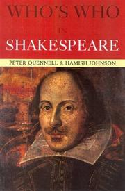 Cover of: Who's Who in Shakespeare (Who's Who) by Hamish Johnson