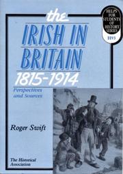 Cover of: The Irish in Britain, 1815-1914 (Helps for Students of History) by Roger Swift