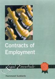 Cover of: Contracts of Employment