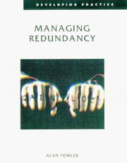 Cover of: Managing Redundancy (Developing Practice)