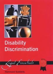 Cover of: Disability Discrimination by Hammond Suddards
