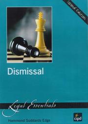 Cover of: Dismissal (Legal Essentials)