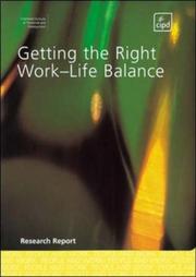 Cover of: Getting the Right Work-life Balance