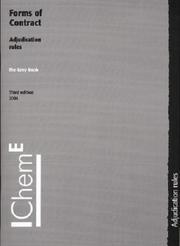 Cover of: Grey Book - Forms of Contract, Adjudication Rules