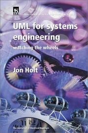 Cover of: UML (Unified Modelling Language) for Systems Engineers (Iee Professional Applications of Computing Series, 2)
