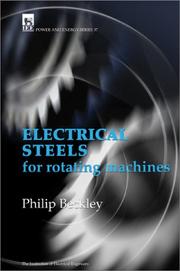 Electrical Steels by Philip Beckley