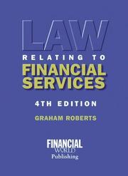 Cover of: Law Relating to Financial Services