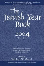 Cover of: Jewish Year Book 2004