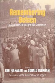 Cover of: Remembering Belsen: Eyewitnesses Record The Liberation