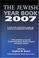 Cover of: The Jewish Year Book 2007
