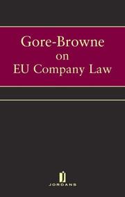 Cover of: Ec Company Law by Janet Dine, Paul Hughes, Robert Newey, Janet Dine, Paul Hughes, Robert Newey