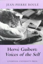 Cover of: Herve Guibert | Jean-Pierre Boule