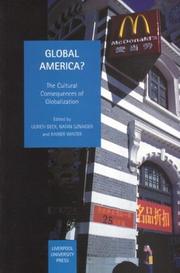 Cover of: Global America?: The Cultural Consequences of Globalization (Liverpool University Press - Studies in European Regional Cultures)