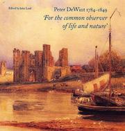 Cover of: Peter DeWint 1784Ã¢1849