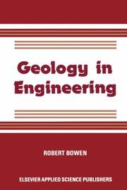 Cover of: Geology in Engineering