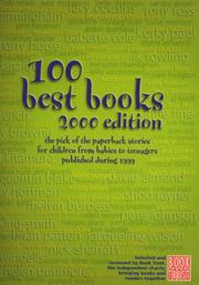 Cover of: 100 Best Books 2000 by Susy Behr, Susy Behr