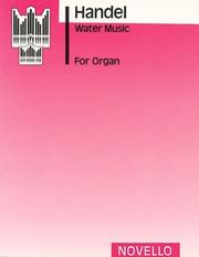 Cover of: Handel: Water Music for Organ