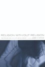 Cover of: Religion With/Out Religion: The Prayers and Tears of John D. Caputo