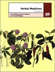Cover of: Herbal Medicine by Joanne Barnes, Linda A. Anderson, J. David Phillipson, Jo Anne Barnes