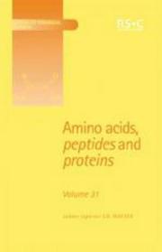 Cover of: Amino Acids, Peptides And Proteins (Amino Acids, Peptides and Proteins)