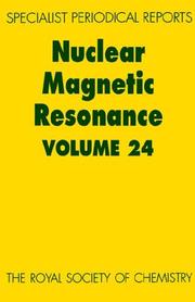 Cover of: Nuclear Magnetic Resonance by Graham A. Webb