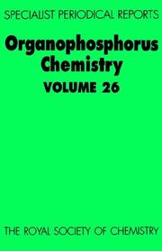 Cover of: Organophosphorus Chrmistry | Royal Society of Chemistry
