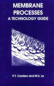 Cover of: Membrane Processes | P. T. Cardew