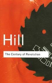 Cover of: The Century of Revolution by Christophe Hill