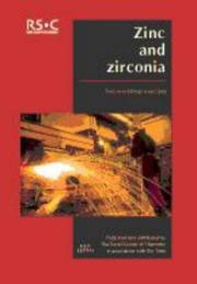 Cover of: Zinc and Zirconia