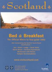 Scotland (Where to Stay Guides) by Scottish Tourist Board.