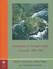 Cover of: Excavations at Tintagel Castle, Cornwall, 1990-1999 (Society of Antiquaries of London)