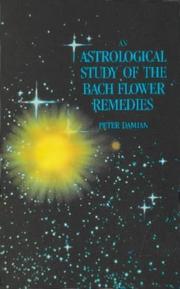 Cover of: Astrological Study of the Bach Flower Re by Saint Peter Damian