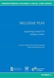 Cover of: Inclusive Play by Pat Petrie, Pamela Storey, Di Thompson, Mano Candappa