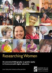 Cover of: Researching Women: An Annotated Bibliography on Gender Equity in Commonwealth Higher Education