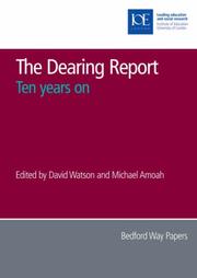 The Dearing report by Watson, David, Michael Amoah