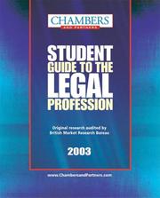Cover of: Chambers Student Guide to the Legal Profession