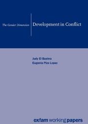 Cover of: Development in Conflict (Oxfam Working Papers Series)