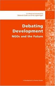 Cover of: Debating Development by Deborah Eade